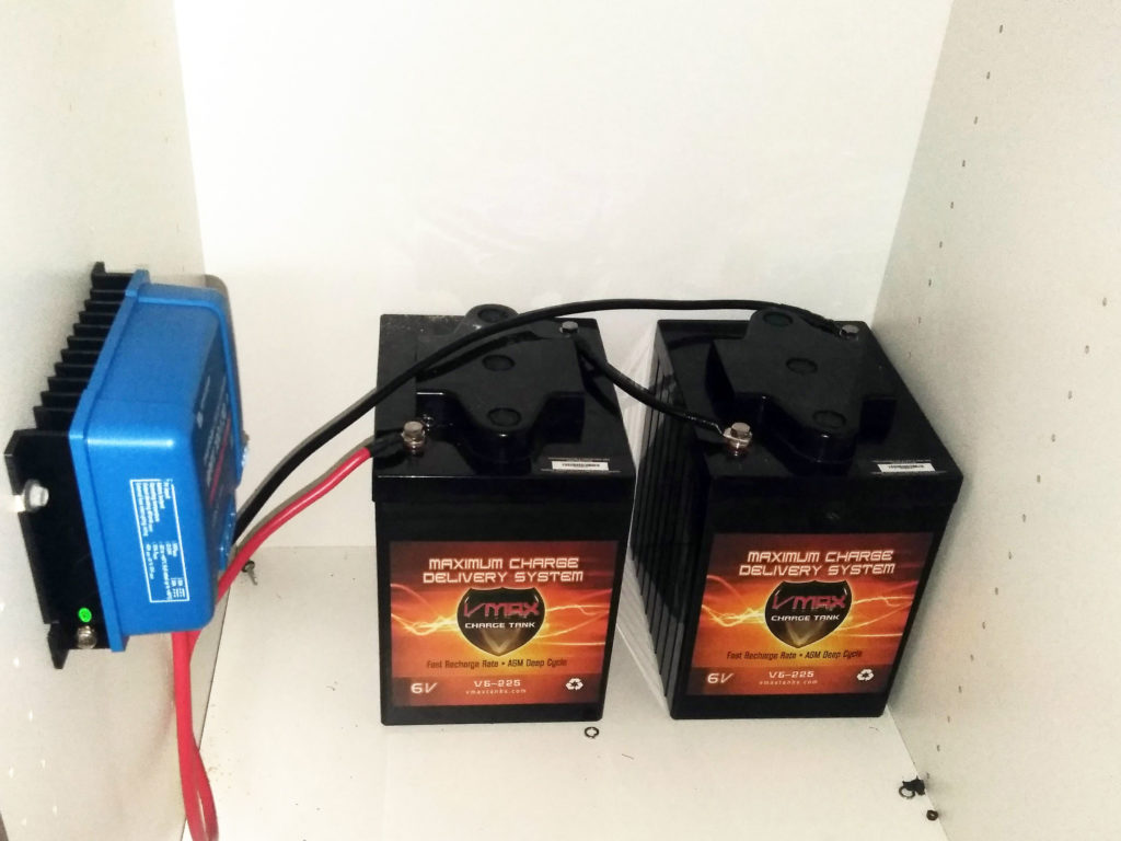 6 Volt Batteries of off grid solar