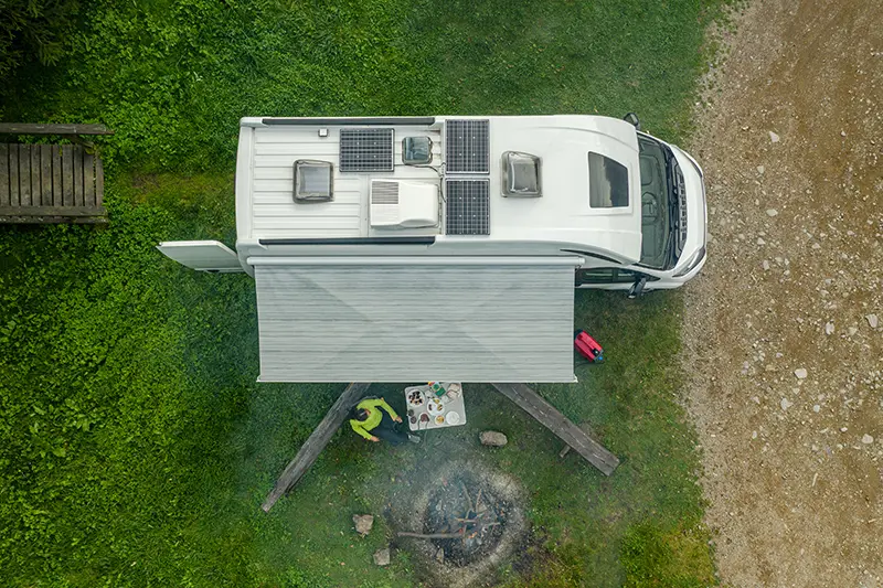 RV view from above