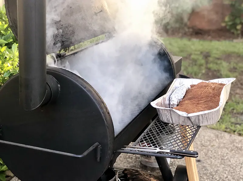 wood chip smoker grill for meat