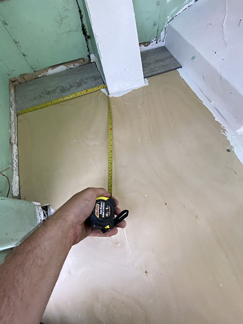 measuring flooring for cuts