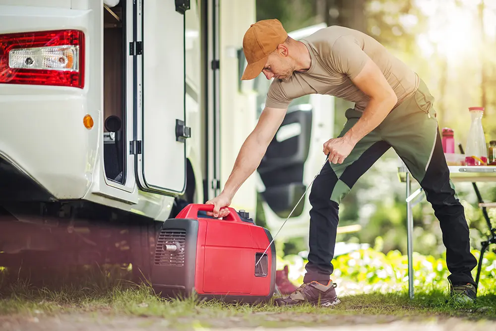 Using a Generator as Additional RV Power Source