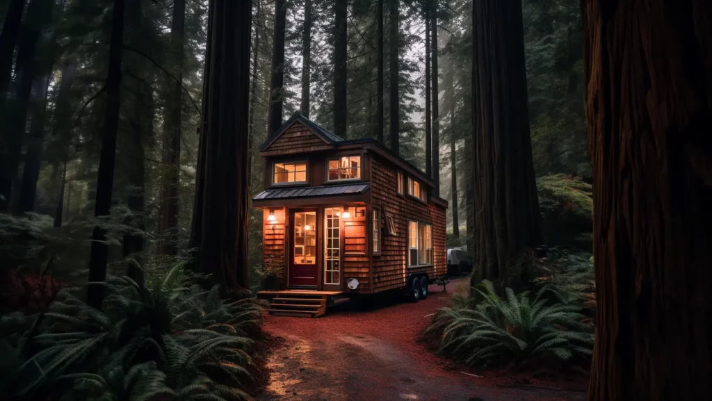 Beautiful Tiny Home in the redwood forest